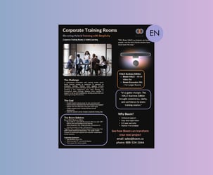 Corporate Training Rooms - Case Study