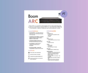 Boom ARC Datasheet Portuguese