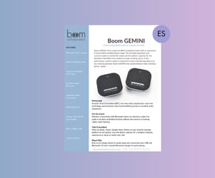 Boom GEMINI Datasheet Spanish