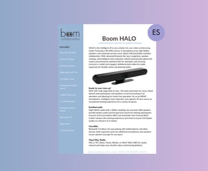 Boom HALO Datasheet Spanish