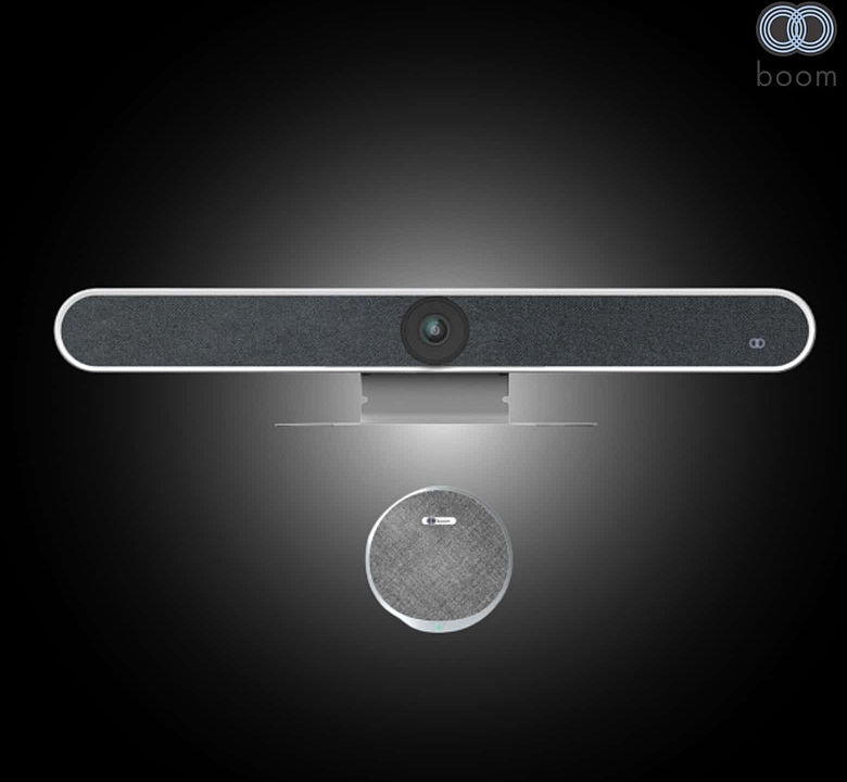 Elevate meetings with Boom HALO, an all-in-one video bar designed for seamless collaboration. Perfect for training sessions, its expandable audio ensures every voice is heard. With auto-framing and speaker tracking, remote attendees are fully integrated, receiving the right content for enhanced engagement. 
