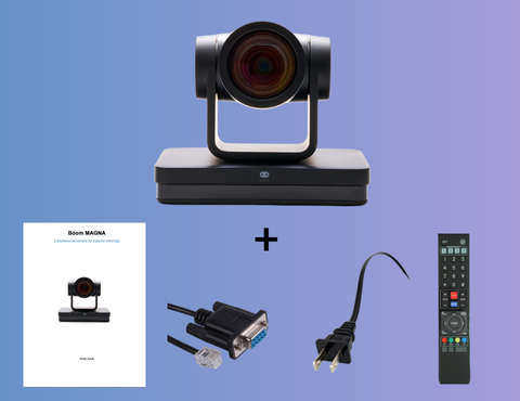 Boom MAGNA: Empowering Meetings with High-Performance Camera Technology