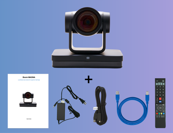 Boom MAGNA: Empowering Meetings with High-Performance Camera Technology