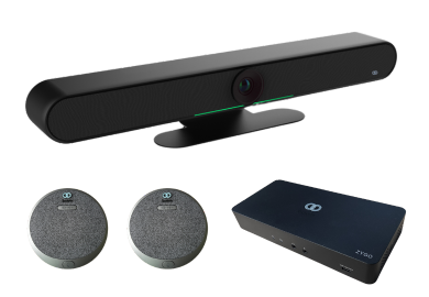 Halo, Zygo and 2 Expansion Microphones: a professional AI video bar for superior meetings